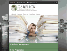 Tablet Screenshot of mhgarelick.com